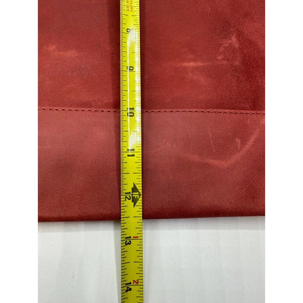 ABLE Brick Red Crossbody Crossbody Abrera Leather Handles - Picture 4 of 10